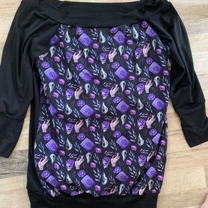 Witch design long sleeve shirt